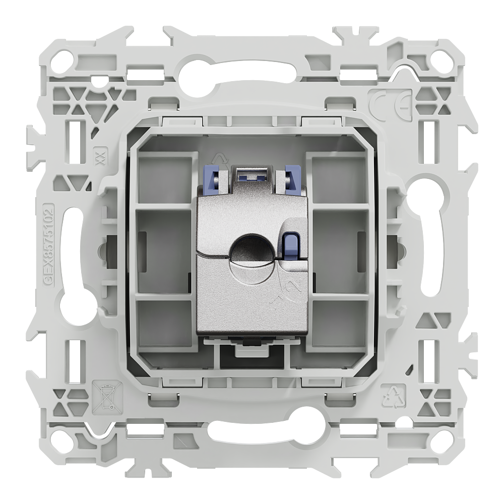 Odace prise RJ45 cat.6 STP blanc